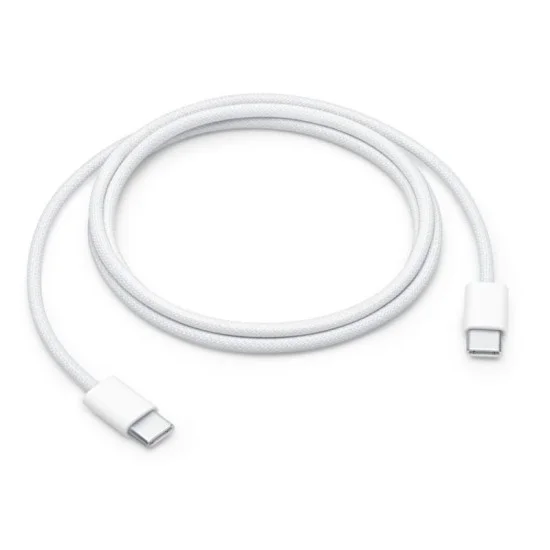 Apple 60W Type C-C Woven Cable 1M - White